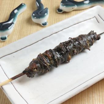 うなぎ串(１本)　ヒレ巻き　