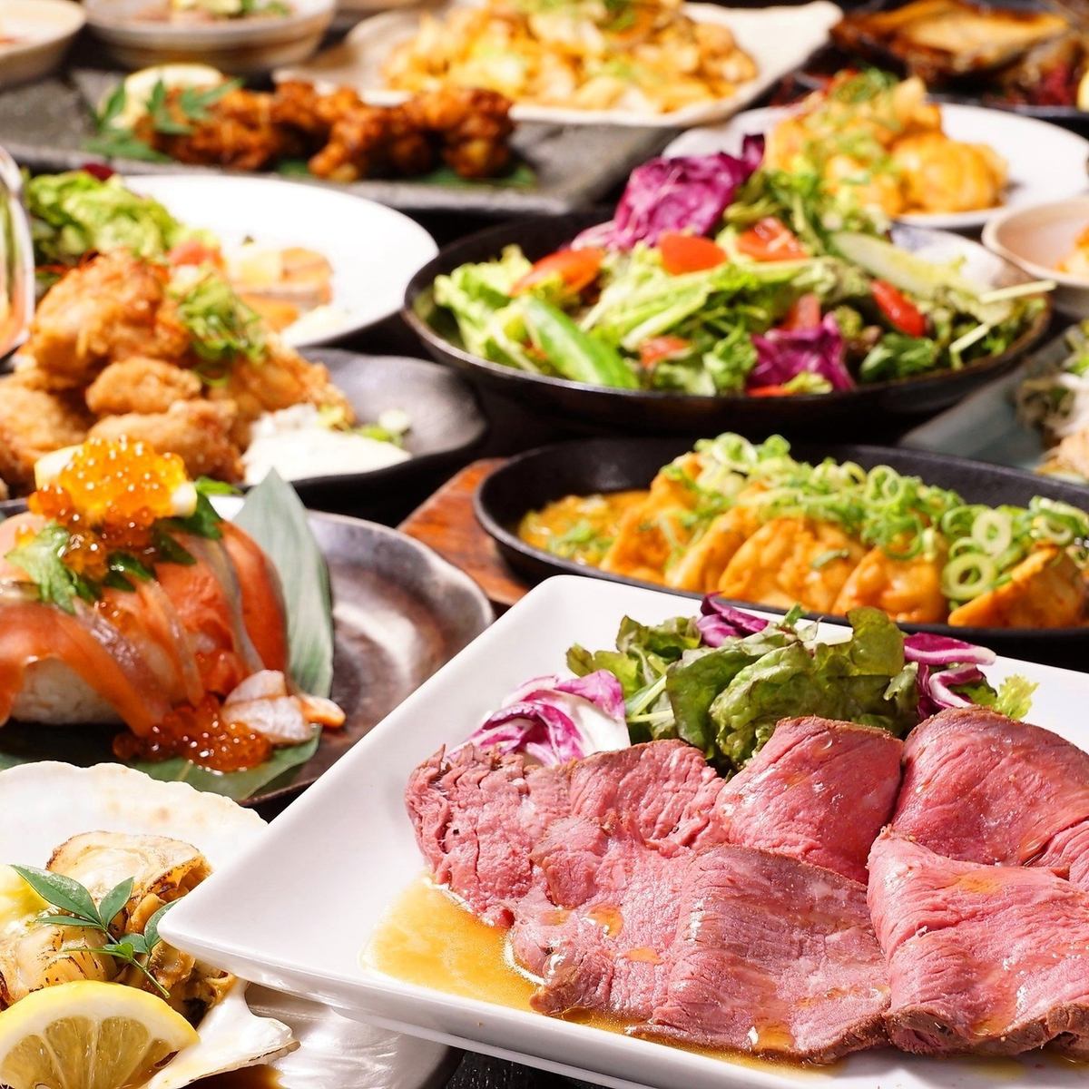 For various banquets☆3 hours☆All-you-can-eat and drink from 4,500 yen (tax included)~♪