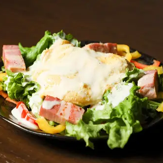 mayonnaise caesar salad