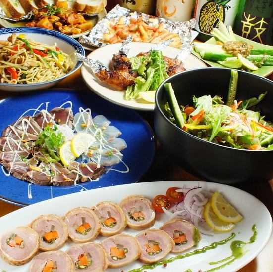 各種宴会に最適な飲み放題付きのコースをご用意◎4300円(税込)～