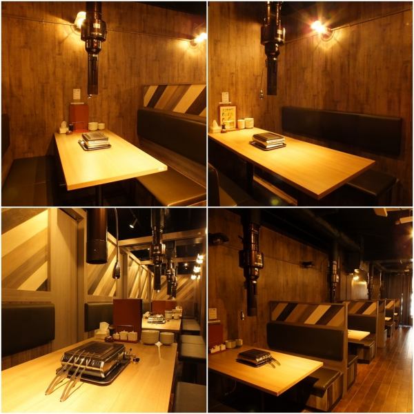 【Ideal for various banquets】 Correspond to medium size large banquets such as company banquets, forgotten annual meetings, farewell party etc. The interior of the atmosphere with a luxurious atmosphere and a calm atmosphere is ideal for drinking parties and dating between friends.There are many girls' associations and date customers who can enjoy the finest A5 Wagyu beans reasonably.Machida / Yakiniku / Charter / Girls Association / Anniversary / Birthday / All-you-can-drink