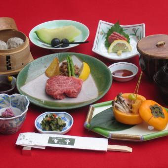 山懐ステーキ膳（要予約）