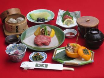 昼の膳 山懐ステーキ膳（要予約）