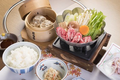 昼の膳　牛鍋御膳　（ごはんセット付）