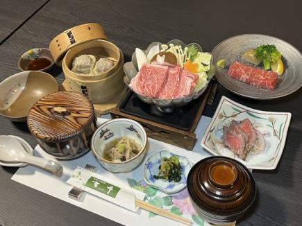 【要予約】昼の膳 牛ざんまい膳(ごはんセット付き)