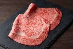 知床牛焼しゃぶ（霜降肉）
