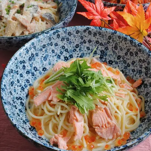 秋の季節限定パスタ