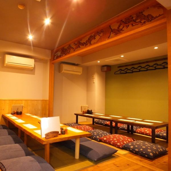 [Limited to 2 rooms ★ Popular private room] We have 2 popular private rooms for 6 people and 10 people! It can be used for various occasions such as family meals, entertainment, and drinking parties with friends. It is a popular seat that you can get, so we recommend you to make an early reservation!