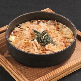ふわふわ山芋の鉄板焼き(1人前から2人前)