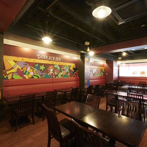 店内は大きく広々！