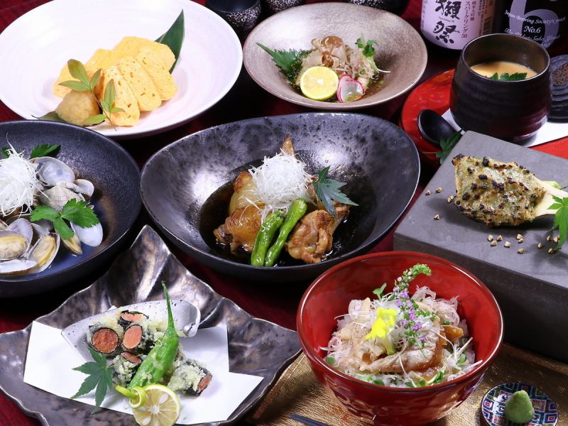 While we mainly serve high-quality charcoal-grilled chicken, we also offer a variety of authentic Japanese delicacies.