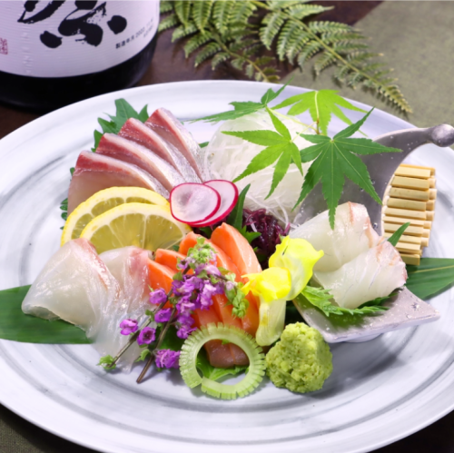 鮮魚刺身3種盛り