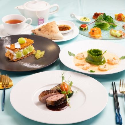 ◇스페챠레(메인 요리 첨부 런치 코스) 8품 5800엔(부가세 포함)