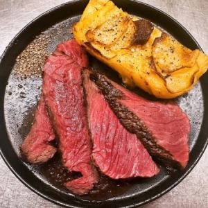 牛ハラミステーキ Beef skirt steak