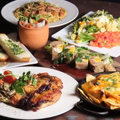 【メンズコース♪】特製からあげ・自家製ハンバーグ・デザートなど全8品＋2H飲み放題⇒6000円(税込)