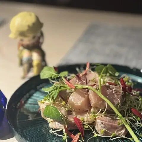 鰤柚子オイル/ホタルイカと菜の花のパスタ/キーンカーンターコン 各