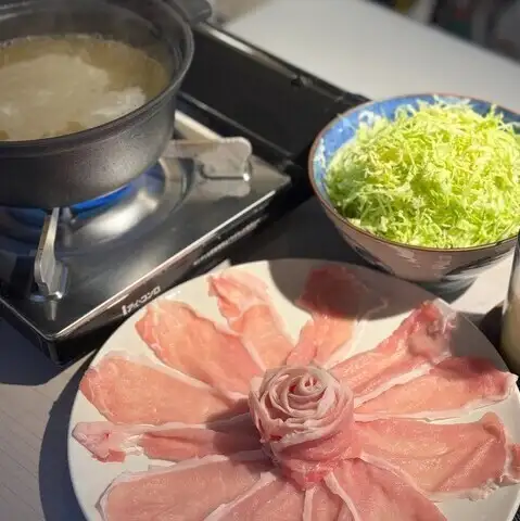 キャベツ巻き豚しゃぶ