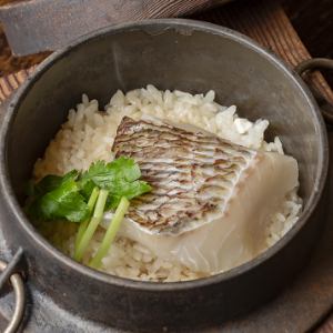 鯛魚釜飯