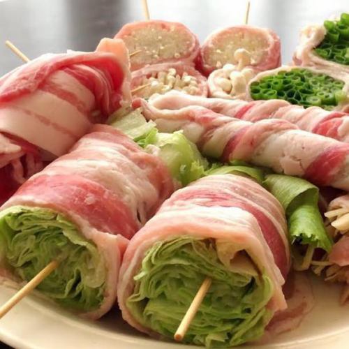 Popular vegetable rolls ♪ Excellent balance of vegetables and meat!