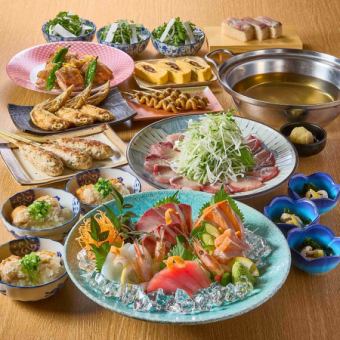 【忘年会/冬の宴】大穴逸品コース 11品 2時間飲み放題付5,500円(税込)