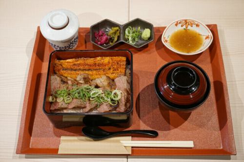 うなぎサーロインステーキ100定食