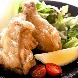 Deep-fried Nakasatsunai chicken thigh
