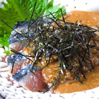 名物！活魚のゴマサバ＆天草大王のモモ焼き含む極上コース8000円（税込）※120分飲み放題付き