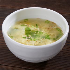 Egg soup