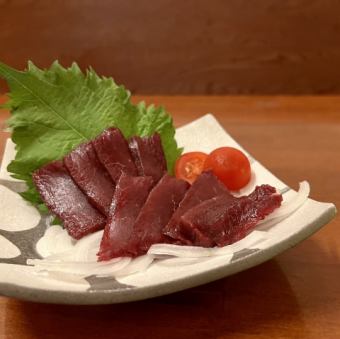 horse sashimi red meat