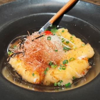 Deep fried mozzarella cheese