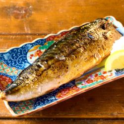 脂のり抜群　とろ鯖塩焼き