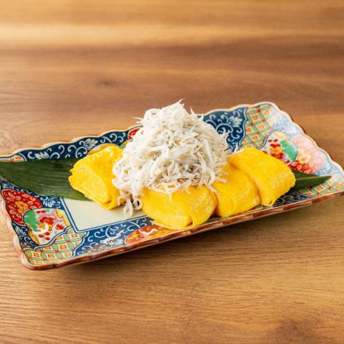 しらすだし巻き玉子