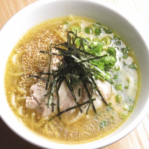 Rich chicken hot water ramen