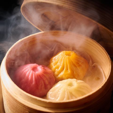 ◎Three-colored Xiaolongbao