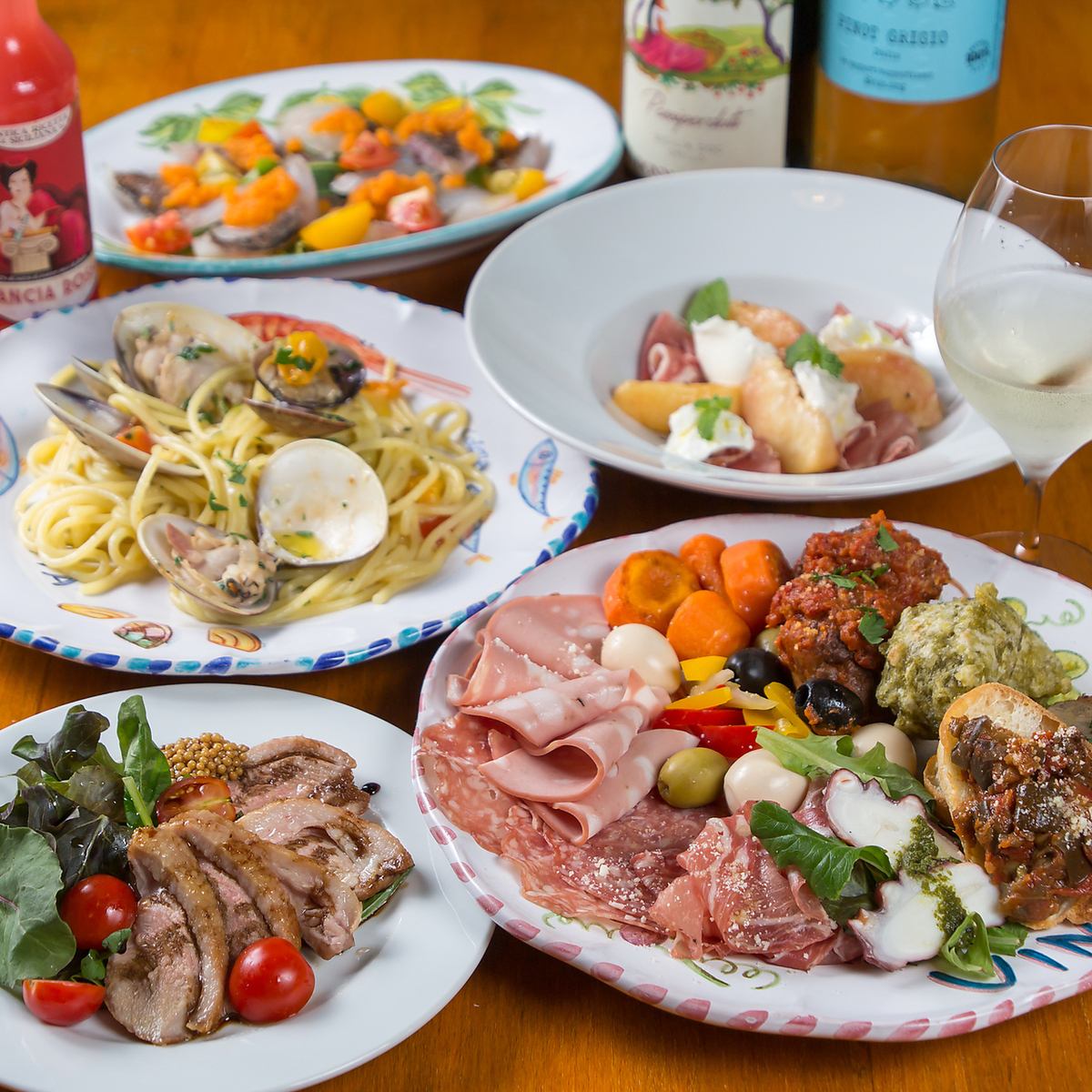 落ち着きのある空間で、お食事を楽しんでいただけます♪