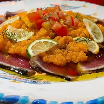 本日の鮮魚のカルパッチョ
