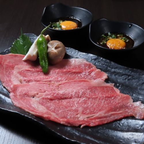 焼きしゃぶ近江牛リブロース(1枚)