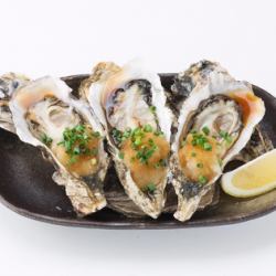 Grated ponzu with plenty of raw oysters