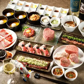 ニクアザブの"虎ノ門"コース 飲み放題付き 9350円！