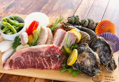 豪華SPECIAL SEA FOOD BBQコース【2人前より受付OK】