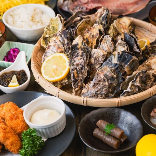 牡蠣食べ放題【牡蠣ざんまいコース】