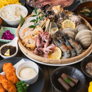 牡蠣＆海鮮食べ放題【牡蠣極みコース】