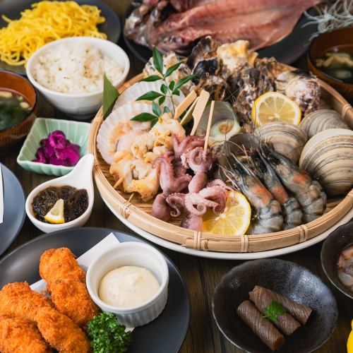 【牡蠣極みコース】牡蠣＆海鮮食べ放題90分7,580円！