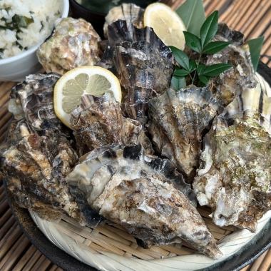 平日限定！大量牡蠣１kg！【カキフタコース】