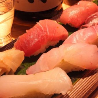 【湘華お試し３つのコース】まぐろ赤身、中トロ、みそ汁も付いた『華コース』⇒2200円!!