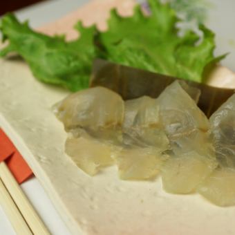 平目昆布〆