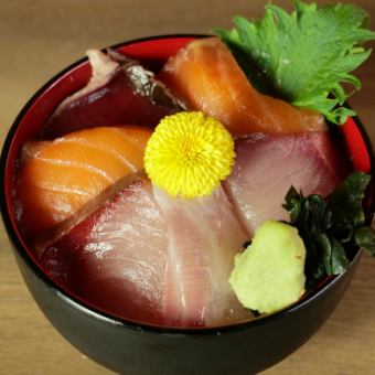 ミニ海鮮丼
