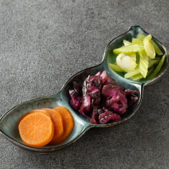 お新香盛り合わせ