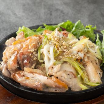 若鶏のネギ塩ダレ炒め