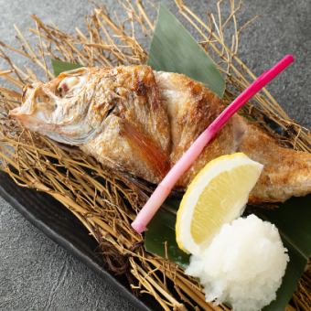 のどぐろの塩焼き